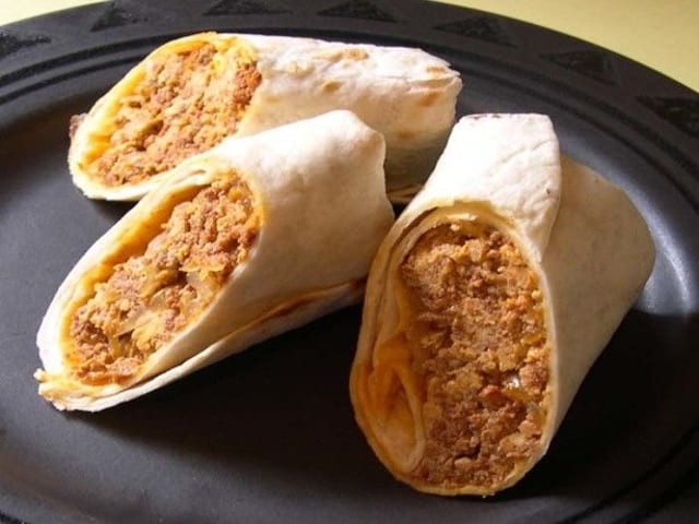 Chorizo Breakfast Burrito.