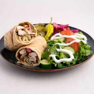 15. Chicken Kabob Wrap 