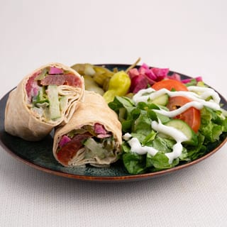 13. Grilled Eggplant Wrap