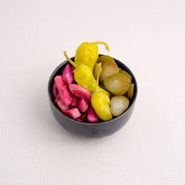 Small Pickled Turnip.